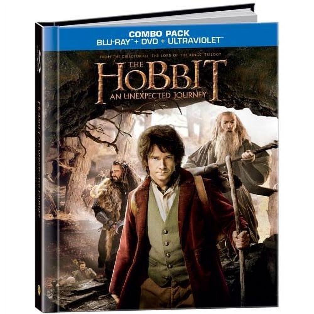 The Hobbit An Unexpected Journey Walmart Exclusive DigiBook (Blu-ray + DVD ) - image 1 of 2