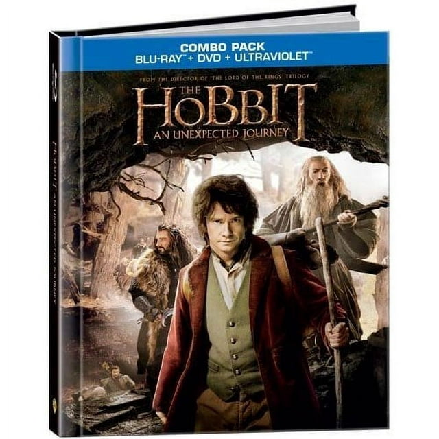 The Hobbit An Unexpected Journey Walmart Exclusive DigiBook (Blu-ray + DVD )