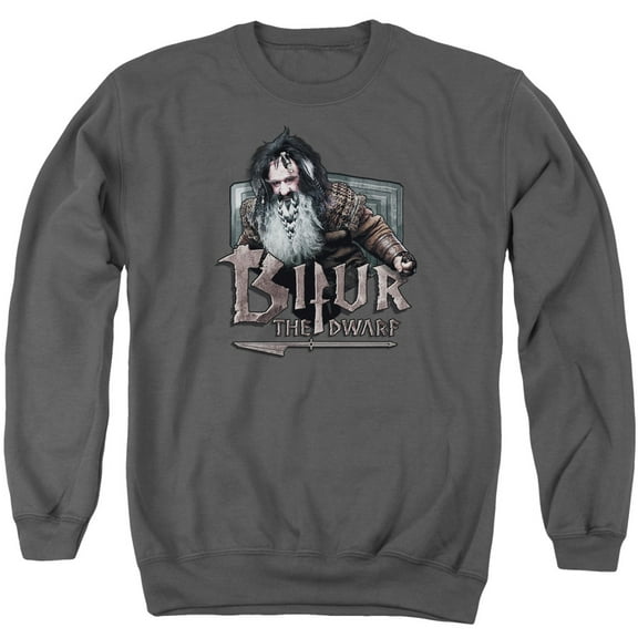 The Hobbit Bifur Adult Crewneck Sweatshirt Charcoal