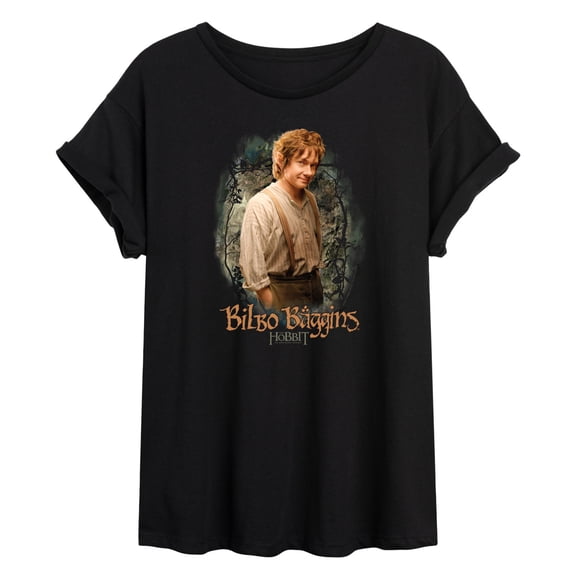 The Hobbit - Bilbo Baggins - Juniors Ideal Flowy Muscle T-Shirt