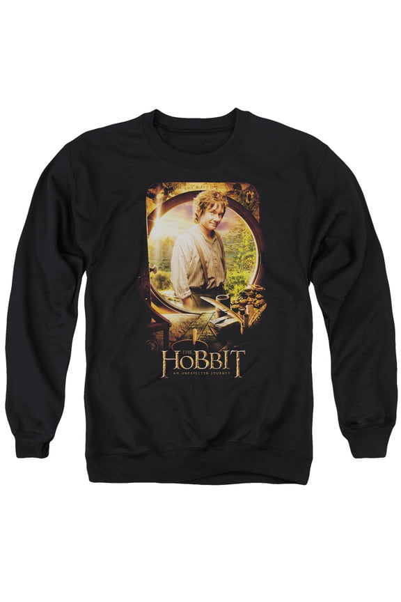 The Hobbit - Bilbo Poster - Crewneck Sweatshirt - Small