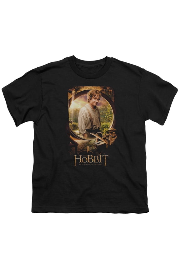 The Hobbit Men's Bilbo Poster T-shirt Black
