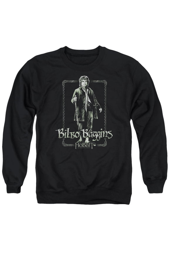 The Hobbit - Bilbo Stare - Crewneck Sweatshirt - Small