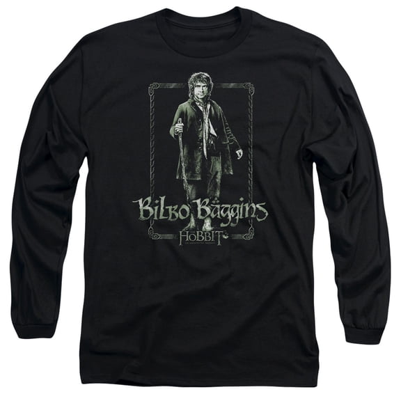 The Hobbit - Bilbo Stare - Long Sleeve Shirt - Medium