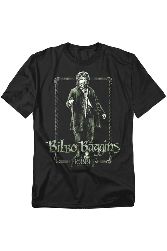 The Hobbit T-Shirt Bilbo Stare Unisex Graphic Tee For Men & Women