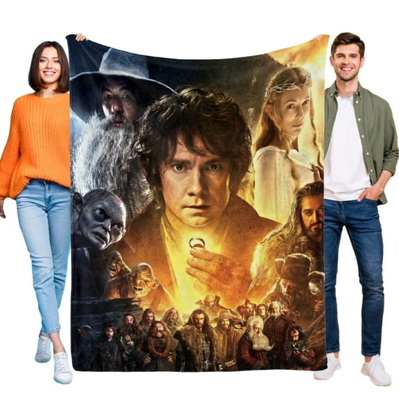 The Hobbit Blanket Flannel Soft Sofa Bed Throw for Kids Teenage Birthday Gift