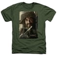 thumbnail image 1 of The Hobbit-Bofur Adult Heather Tee - Military Green - Large, 1 of 1