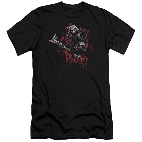 The Hobbit Bolg S/S Adult 30/1 T-Shirt Black