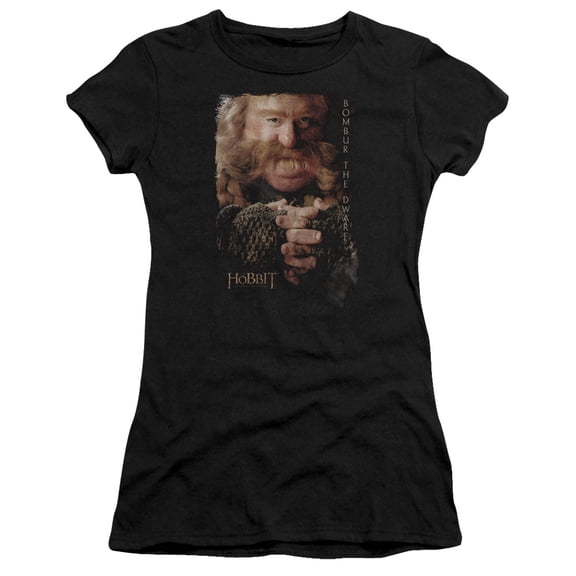The Hobbit - Bombur - Juniors Teen Girls Cap Sleeve Shirt - Medium
