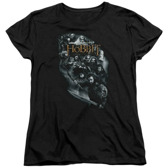 The Hobbit - Cast Of Characters - Women's Short Sleeve Shirt - X-Large
