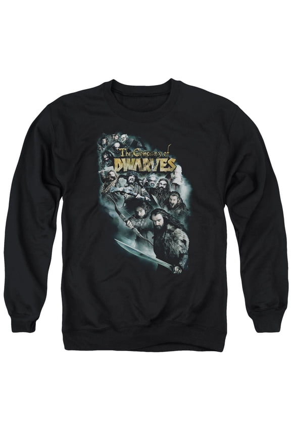 The Hobbit - Company Of Dwarves - Crewneck Sweatshirt - Small