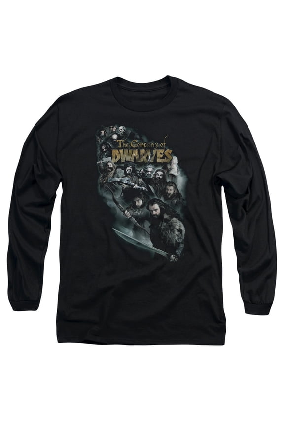The Hobbit - Company Of Dwarves - Long Sleeve Shirt - Medium
