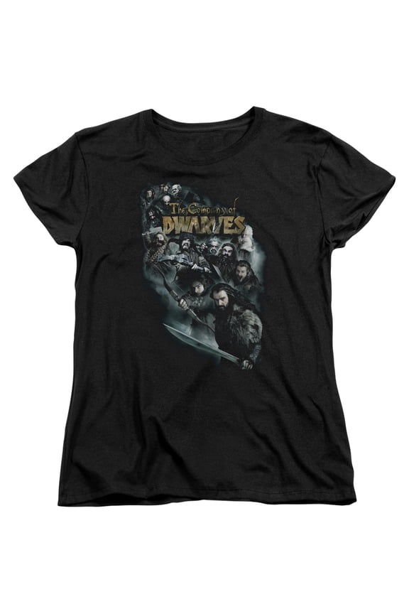 The Hobbit - Company Of Dwarves - Women's Short Sleeve Shirt - Large