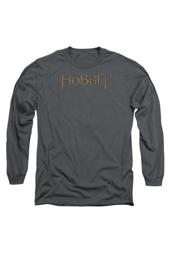 The Hobbit - Distressed Logo - Long Sleeve Shirt - Large