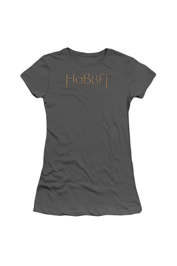 The Hobbit Distressed Logo Officially Licensed Juniors T Shirt