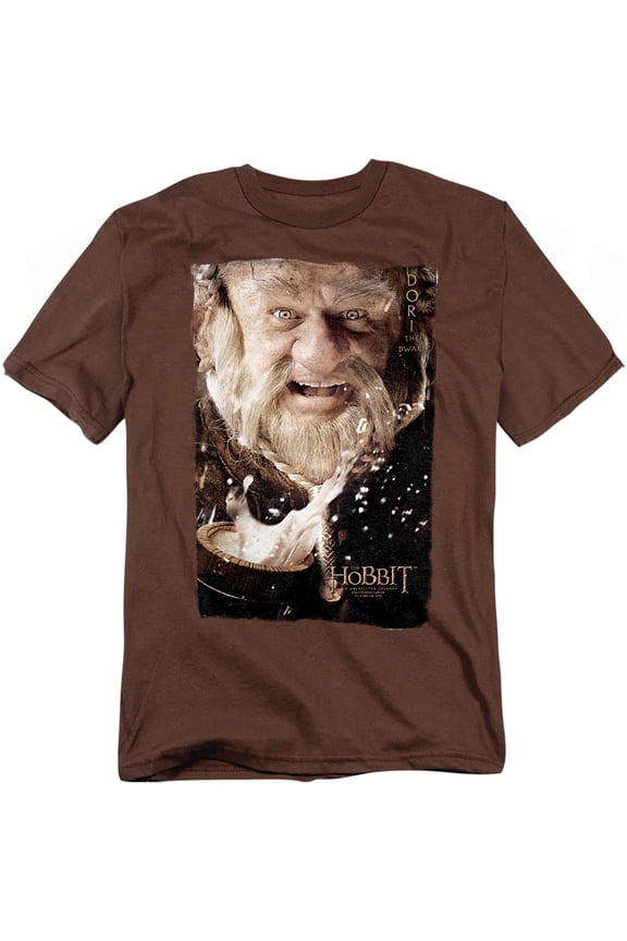 The Hobbit T-Shirt Dori Unisex Graphic Tee For Men & Women Coffee 