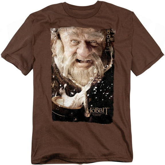 The Hobbit T-Shirt Dori Unisex Graphic Tee For Men & Women Coffee