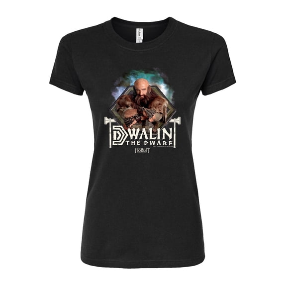 The Hobbit - Dwalin The Dwarf - Juniors Fitted Graphic T-Shirt