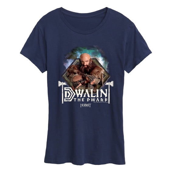 The Hobbit - Dwalin The Dwarf - Women's Short Sleeve Graphic T-Shirt