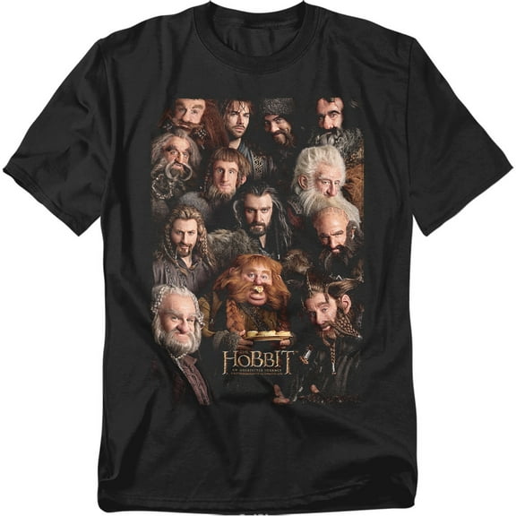 The Hobbit T-Shirt Dwarves Poster Unisex Graphic Tee For Men & Women