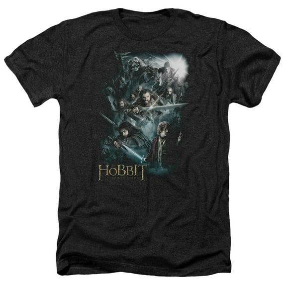 The Hobbit - Epic Adventure - Heather Short Sleeve Shirt - Medium