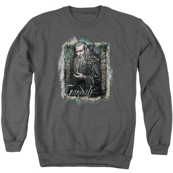 The Hobbit Gandalf Adult Crewneck Sweatshirt Charcoal