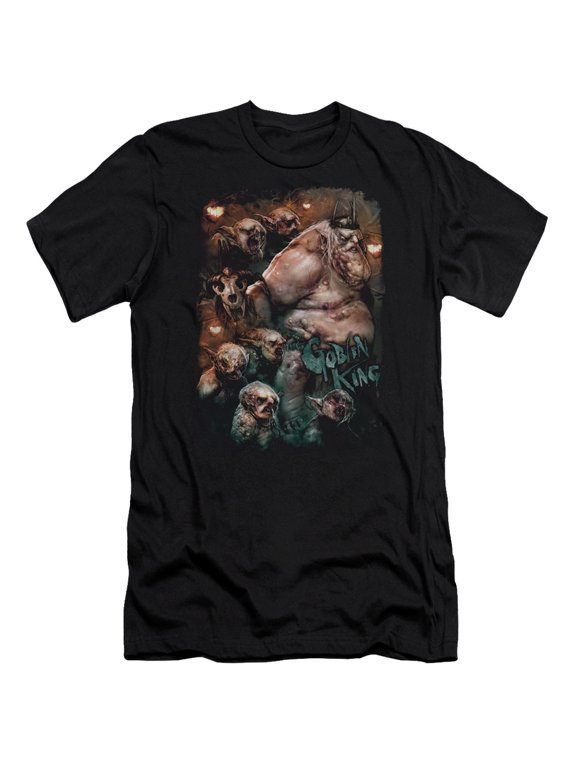 The Hobbit - Goblin King - Premium Slim Fit Short Sleeve Shirt - X-Large