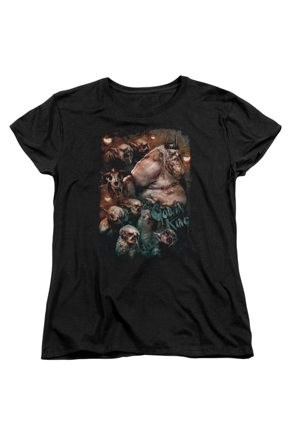 The Hobbit - Goblin King - Women's Short Sleeve Shirt - Large