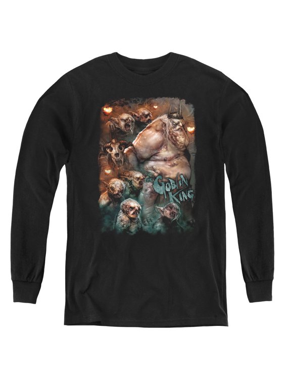 The Hobbit - Goblin King - Youth Long Sleeve Shirt - Medium