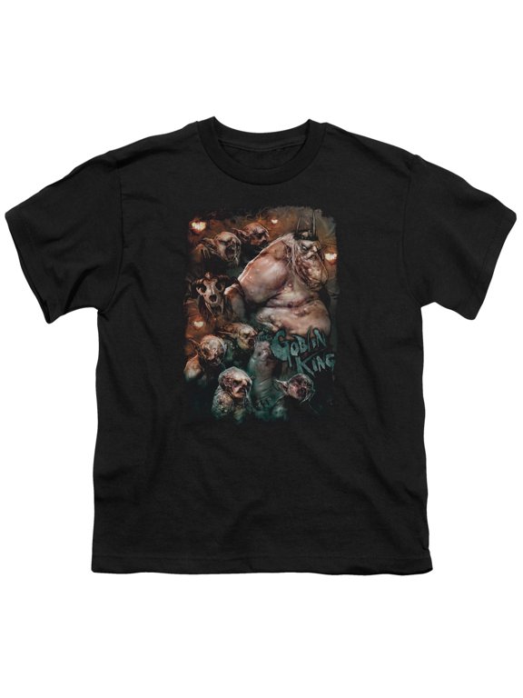 The Hobbit - Goblin King - Youth Short Sleeve Shirt - Large