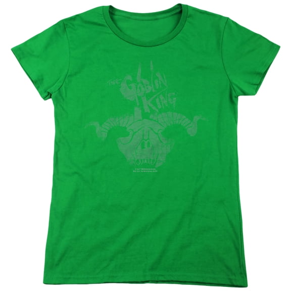 The Hobbit Golin King Symbol Women's T Shirt, Kelly Green, Medium