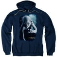 thumbnail image 1 of The Hobbit Gollum Poster Adult Pullover Hoodie Sweatshirt Navy, 1 of 1