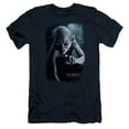 thumbnail image 1 of The Hobbit-Gollum Poster Short Sleeve Adult 30-1 Tee- Navy - XL, 1 of 1