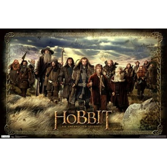 The Hobbit - Group Poster Print (36 x 24)