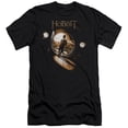 thumbnail image 1 of The Hobbit Hobbit Hole S/S Adult 30/1 T-Shirt Black, 1 of 2