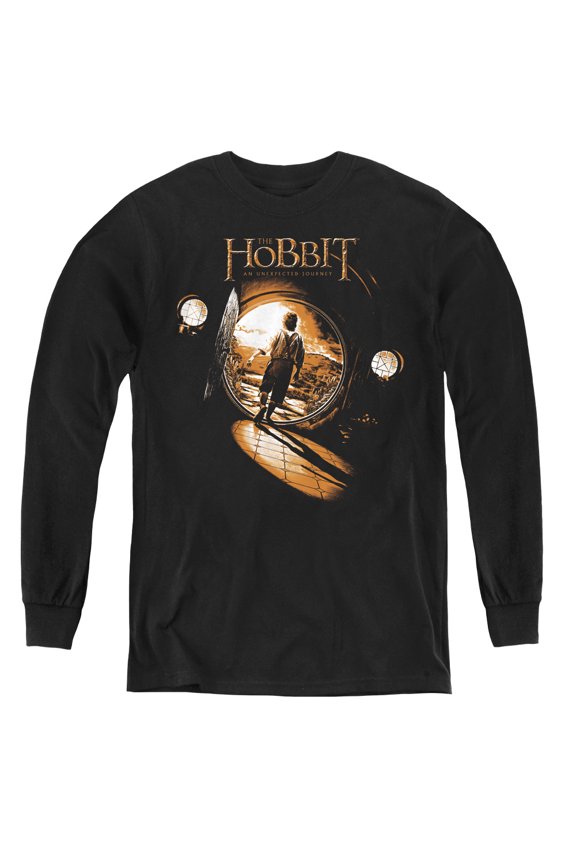 The Hobbit - Hobbit Hole - Youth Long Sleeve Shirt - X-Large