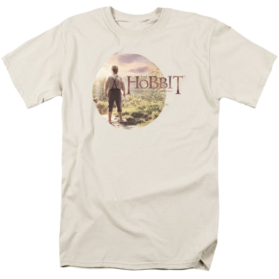 The Hobbit Hobbit In Circle Officially Licensed Adult T Shirt