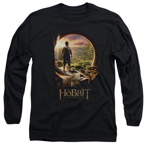 The Hobbit - Hobbit In Door - Long Sleeve Shirt - Large