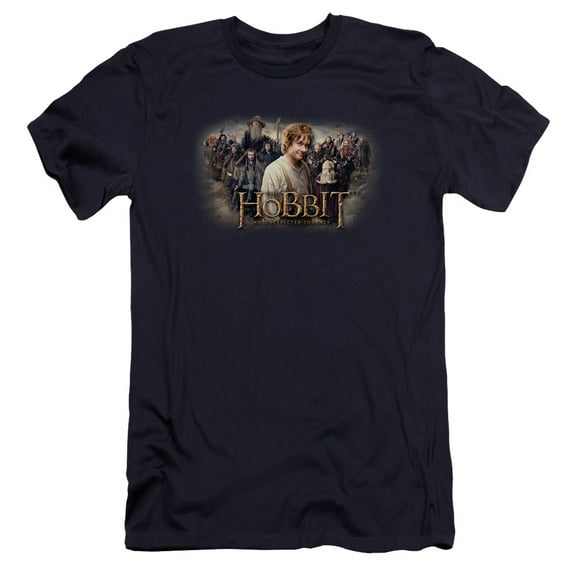 The Hobbit - Hobbit Rally - Premium Slim Fit Short Sleeve Shirt - Large