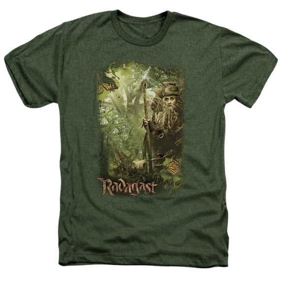 The Hobbit - In The Woods - Heather Short Sleeve Shirt - XXX-Large