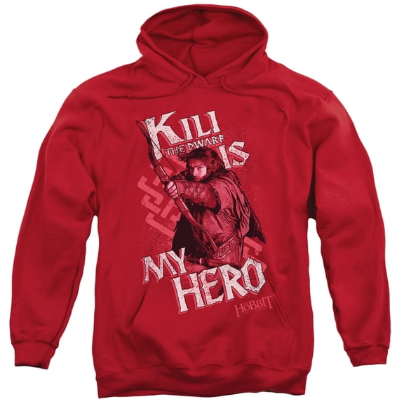 The Hobbit - Kili Is My Hero - Pull-Over Hoodie - Small