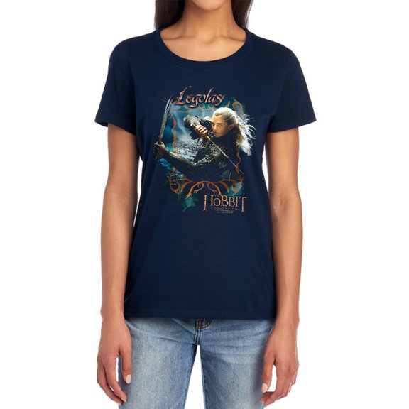 The Hobbit Knives Women's T Shirt, Navy, Large