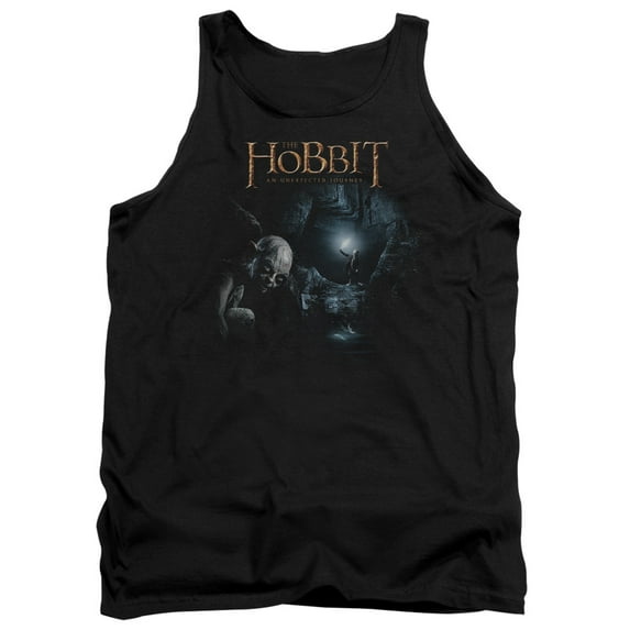 The Hobbit Light Adult Tank Top Black