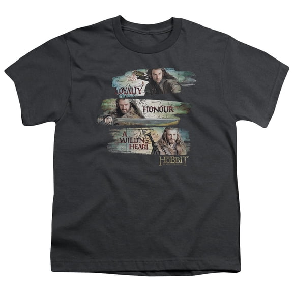 The Hobbit Men's Loyalty And Honour T-shirt X-Large / 18-20