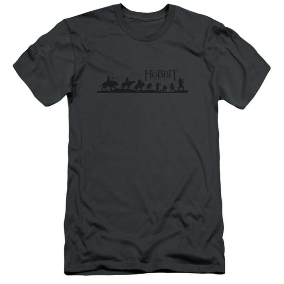 The Hobbit Men's Marching Slim Fit T-shirt Charcoal