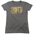 thumbnail image 1 of The Hobbit Middle Earth Map S/S Women's T-Shirt Charcoal, 1 of 1