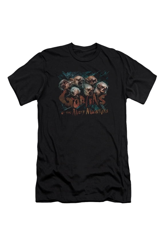 The Hobbit - Misty Goblins - Premium Slim Fit Short Sleeve Shirt - Small