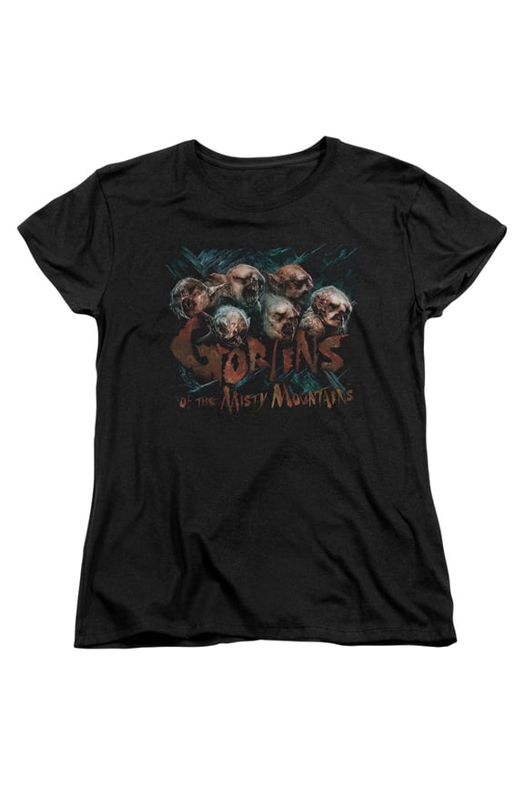 The Hobbit - Misty Goblins - Women's Short Sleeve Shirt - Large