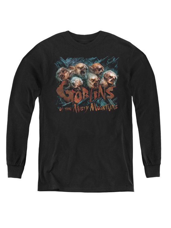The Hobbit - Misty Goblins - Youth Long Sleeve Shirt - Large