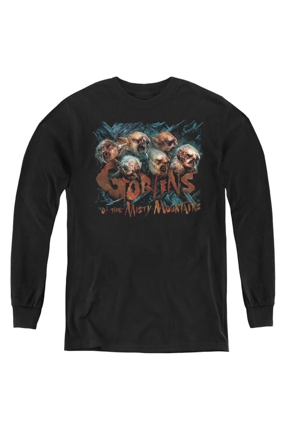 The Hobbit - Misty Goblins - Youth Long Sleeve Shirt - Small